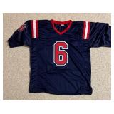 Zach Evans Ole Miss Rebels Signed Custom NCAA Jersey XL (JSA)