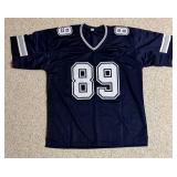 Peyton Hendershot Cowboys Signed Custom NFL Jersey XL (JSA)