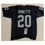 Damon Arnette Raiders Signed Custom NFL Jersey XL (JSA)