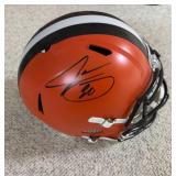 Jarvis Landry Browns Signed NFL Full Size Helmet (JSA)