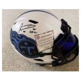 Jevon Kearse Titans Signed NFL Full Size Helmet Inscribed "99