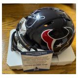 Keke Coutee Texans Signed NFL Mini Helmet (Beckett)