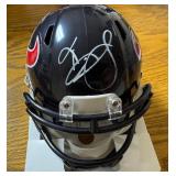 Keke Coutee Texans Signed NFL Mini Helmet (Beckett)