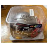 Jamal Anderson Falcons Signed Flash Alternate NFL Mini Helmet (JSA)