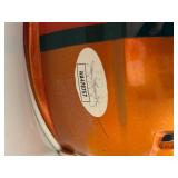 Greg Rousseau Miami Hurricanes Signed Flash Alternate NCAA Mini Helmet (JSA)