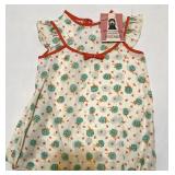 Set of 2 Vintage Soviet Baby Dresses with Original Tags