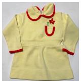 Set of 2 Vintage Soviet Baby Dresses with Original Tags