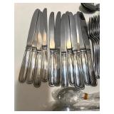 Large Cambridge Stainless Flatware Set with Serving Pieces