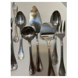 Large Cambridge Stainless Flatware Set with Serving Pieces