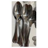 Large Cambridge Stainless Flatware Set with Serving Pieces