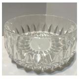 Collection of Cut Glass Crystal Bowls, Plates, and Stemware