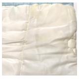 Baby Silver-Plated Cup Set with Two Vintage Quilted Blankets