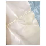 Baby Silver-Plated Cup Set with Two Vintage Quilted Blankets