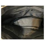 Collection of 3 Tote and Handbags Including Nine West and Lancome with Decorative Scarf