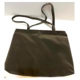 Collection of 3 Tote and Handbags Including Nine West and Lancome with Decorative Scarf