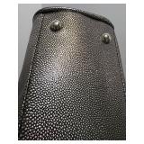 Collection of 3 Tote and Handbags Including Nine West and Lancome with Decorative Scarf