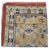 Collection of 3 Tote and Handbags Including Nine West and Lancome with Decorative Scarf