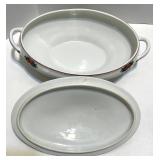 Syracuse China Canterbury Pattern Dinnerware Set with Floral Trim