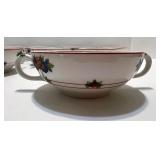 Syracuse China Canterbury Pattern Dinnerware Set with Floral Trim