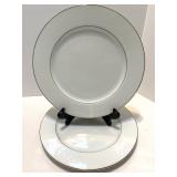 Grace Fine China Concerto Dinnerware Set with Lenox Wedding Promises Cake Server