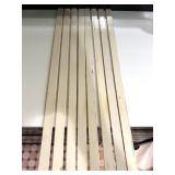 Vintage Dental Cabinet with 14 Metal Drawers and Glass Pulls