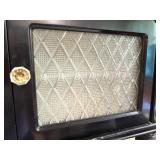 Vintage Dental Cabinet with 14 Metal Drawers and Glass Pulls