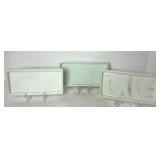 Vintage Dental Trays Assortment with Dividers