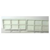 Assorted Milk Glass Dental Trays