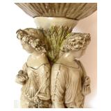 Marwal Vintage Art Nouveau Style Pedestal Figurine Vase Stand