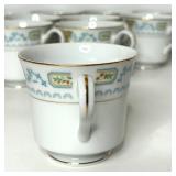 Floral Inspirations Fine China Dinnerware Set - Abundance Pattern, Japan