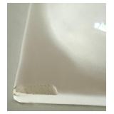 Pair of White Ceramic Pig Head Wall Mounts