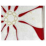 Christmas Decor Lot: Lighted Bear Figurine, Placemats & Holiday Accents