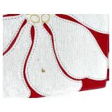 Christmas Decor Lot: Lighted Bear Figurine, Placemats & Holiday Accents