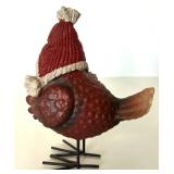 Christmas Decor Lot: Lighted Bear Figurine, Placemats & Holiday Accents