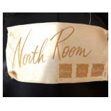 Russel Taylor North Room Black Faux Fur Coat with Brown Fur Collar