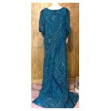 Three Dresses: Roni Nicole II Jade & Positive Attitude Navy Maxi & Blue Overlay