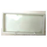 Assorted Dental Trays - Milk Glass Instrument Trays
