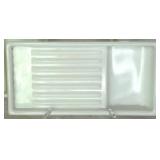 Assorted Dental Milk Glass Trays For Dental Cabinet