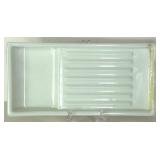 Assorted Dental Cabinet Milk Glass Trays