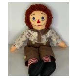 Raggedy Ann and Andy Dolls Lot - Set of 4 Classic Plush Dolls