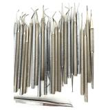 Assorted Dental Hand Instruments and Tweezers Lot #1