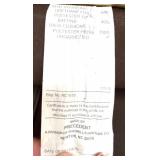 Brown Suede-Look 3-Seat Sofa by Precedent Sherrill Furniture with 2 Lavender Pillows and 2 Tan Pillows