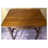 Small Wooden Desk with Drawer