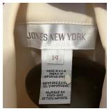 Jones New York 20W Top and Onyx Nite by Wendye Chaitin Pants Set, Navy Ralph Lauren Blazer, Plus Size