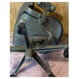 Office Task Chair with Adjustable Armrests and Rolling Base