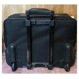 Black Softside Luggage Bag with Storage Box and New Planner/Organizer