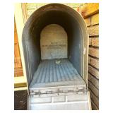 Large Vintage Superior Sheet Metal US Mailbox Indianapolis IN