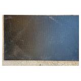 Outdoor Decor Lot with Doormat, Flag Stand, Planter, and Garden Spinner