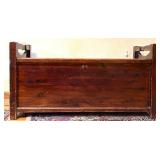 Rustic Solid Cedar Blanket Chest