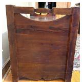 Rustic Solid Cedar Blanket Chest